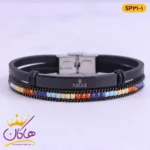 دستبند چرم مردانه رولکس sp31/1