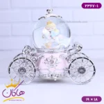 گوی موزیکال کالسکه ای دختر اسب سوار 2367/1