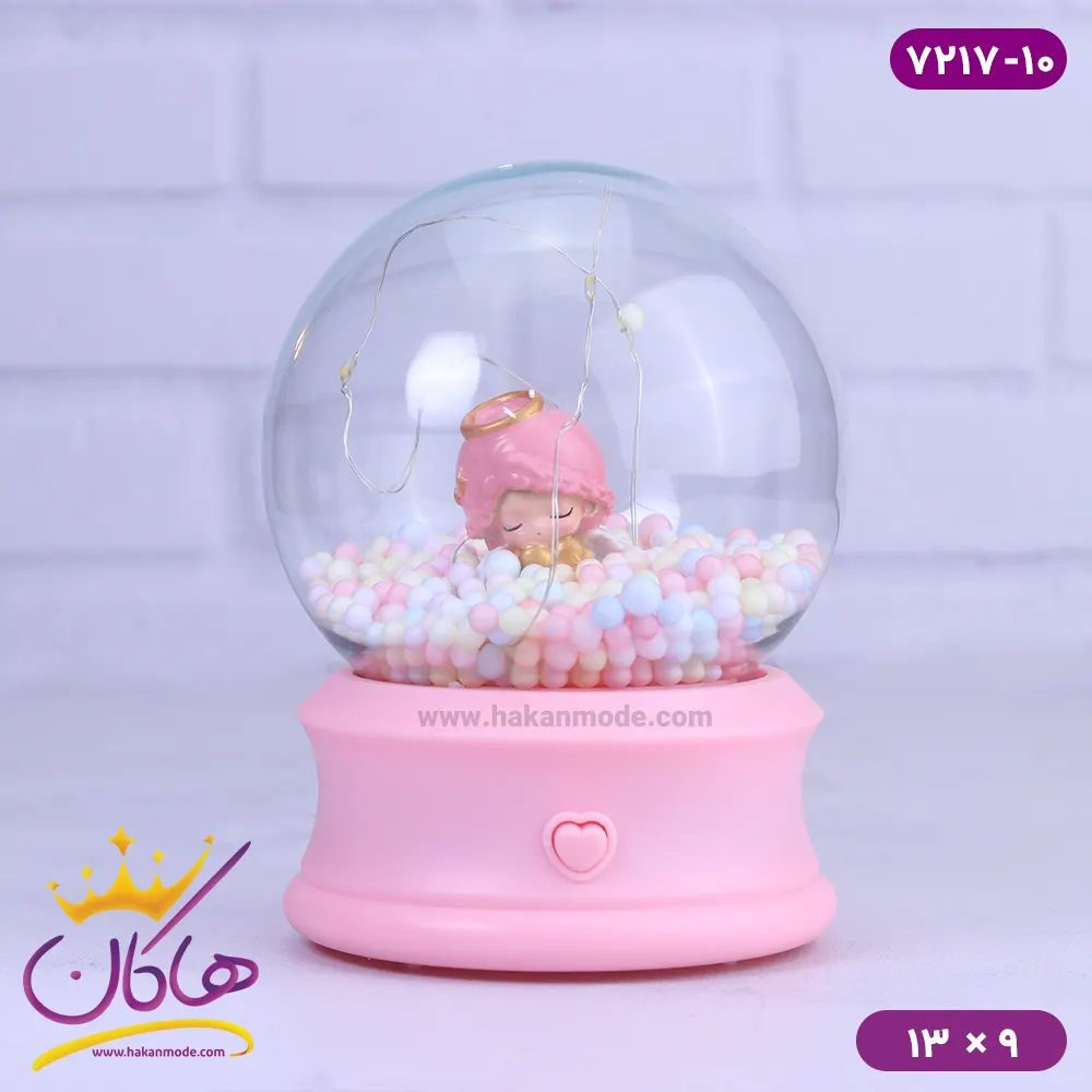 گوی موزیکال چراغ دار فرشته گوی چراغ دار فرشته 7217/10 - Image 1