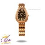 ساعت الکسا زنانه فلزی صفحه مثلثی کد 0086/1