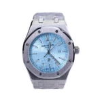 ساعت مچی ای پی مردانه فلزی نقره ای صفحه آبی A 6013/1