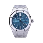 ساعت مچی ای پی مردانه فلزی نقره ای صفحه آبی AP 0851/2