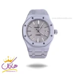 ساعت مچی ای پی مردانه فلزی نقره ای صفحه سیلور 0058/50