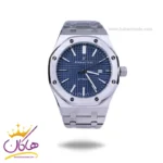 ساعت مچی ای پی مردانه فلزی نقره ای صفحه آبی 12578