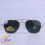 عینک آفتابی امریکن مردانه فریم خلبانی طلایی AO 56/5