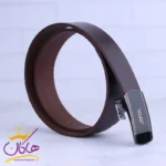 کمربند چرم طبیعی مردانه قهوه ای BESE BEISI