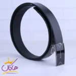 کمربند چرم طبیعی مردانه مشکی Best & Love