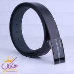 کمربند چرم طبیعی مردانه مشکی Best chaice