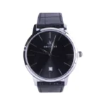 ساعت مچی بیگوتی مردانه بند چرم صفحه مشکی BG.1.10651/2