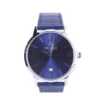 ساعت مچی عقربه ای بیگوتی مردانه بند چرم سرمه ای BG.1.10651/3