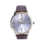 ساعت مچی بیگوتی مردانه چرم قهوه ای قاب طلایی BG.1.10651/4