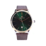 ساعت مچی بیگوتی مردانه بند چرم قهوه ای صفحه سبز BG.1.10651/5