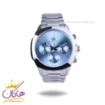 ساعت مچی بیگوتی مردانه فلزی صفحه آبی فول تایم BG.1.10505-6