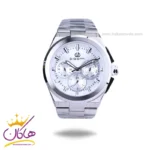 ساعت مچی بیگوتی مردانه فلزی فول تایم نقره ای BG.1.10627-1