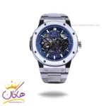ساعت مچی بیگوتی مردانه فلزی اتوماتیک صفحه آبی BG.1.10633-3