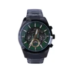 ساعت عقربه ای بیگوتی مردانه فلزی مشکی صفحه سبز BG.1.10561/6 همراه با جاکارتی