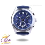 ساعت مچی بیگوتی مردانه بند چرم آبی کرنوگراف BG.1.10630-3