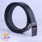 کمربند چرم طبیعی مردانه مشکی Cartier