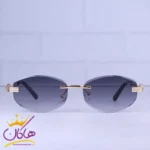 عینک آفتابی کارتیر زنانه بدون فریم فلزی طلایی C 004/4