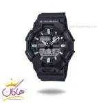 ساعت جی شاک کاسیو مردانه دو زمانه مشکی GA-010-1DR