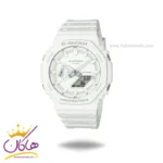 ساعت جی شاک کاسیو دو زمانه سفید GA-2100-7A7DR