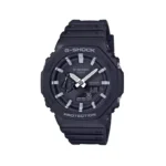 ساعت کاسیو جی شاک مردانه رابر مشکی دو زمانه GA-2100-1ADR