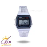 ساعت مچی کاسیو مردانه فلزی نقره ای دیجیتالی A159WA-N1DF