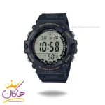 ساعت مچی کاسیو مردانه بند رابر مشکی دیجیتالی AE-1500WHX-1AVDF