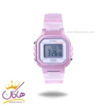 ساعت مچی کاسیو زنانه بند رابر صورتی دیجیتالی LA-20WHS-4ADF