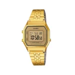 ساعت مچی کاسیو زنانه فلزی طلایی دیجیتالی LA680WGA-9DF