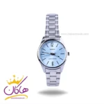 ساعت مچی کاسیو زنانه فلزی صفحه آبی LTP-V005D-2BUDF