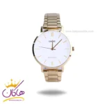 ساعت کاسیو مردانه فلزی طلایی صفحه سفید LTP-VT01G-7BUDF