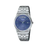 ساعت عقربه ای کاسیو مردانه صفحه آبی MTP-B146D-2AVDF