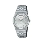 ساعت عقربه ای کاسیو مردانه صفحه سفید MTP-B146D-7AVDF