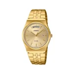 ساعت عقربه ای کاسیو مردانه طلایی MTP-B146G-9AVDF