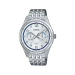 ساعت مچی کاسیو مردانه فلزی صفحه سفید MTP-E340D-7AVDF