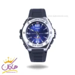 ساعت مچی عقربه ای کاسیو مردانه بند رابر مشکی MWA-100H-2AVDF