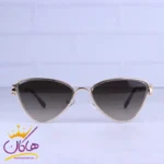 عینک آفتابی سلین زنانه فریم مثلث طلایی 5G128/1