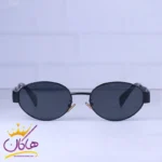 عینک آفتابی سلین زنانه فریم مشکی بیضی KZ 1006/1