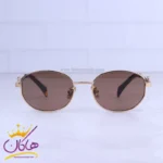 عینک آفتابی سلین زنانه فریم فلزی طلایی CL 40069 V/1