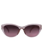 عینک آفتابی شنل زنانه فریم گربه ای کرمی 9704/5