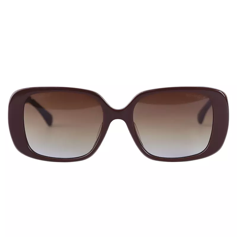 عینک آفتابی زنانه شنل فریم مستطیل قهوه ای CH3479/1 عینک آفتابی زنانه شنل فریم مستطیل قهوه ای CH3479/1 - Image 1