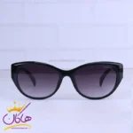 عینک آفتابی شنل زنانه فریم گربه ای مشکی 9704/1