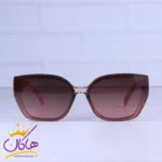 عینک آفتابی شنل زنانه فریم پروانه ای صورتی 9736/3