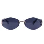 عینک فشن کلویی زنانه بدون فریم مشکی WH 4115/1