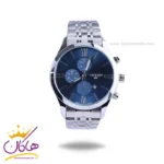 ساعت سیتیزن مردانه فلزی نقره ای صفحه آبی G 2363/18