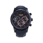 ساعت مچی سیتیزن مردانه بند چرم مشکی کرنوگراف G 9235/2