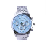 ساعت مچی سیتیزن مردانه فلزی نقره ای صفحه تیفانی G 9766/17