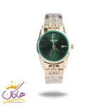 ساعت مچی سیتیزن زنانه فلزی طلایی صفحه سبز L31621/8