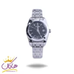 ساعت مچی سیتیزن زنانه فلزی نقره ای صفحه مشکی L31624/5